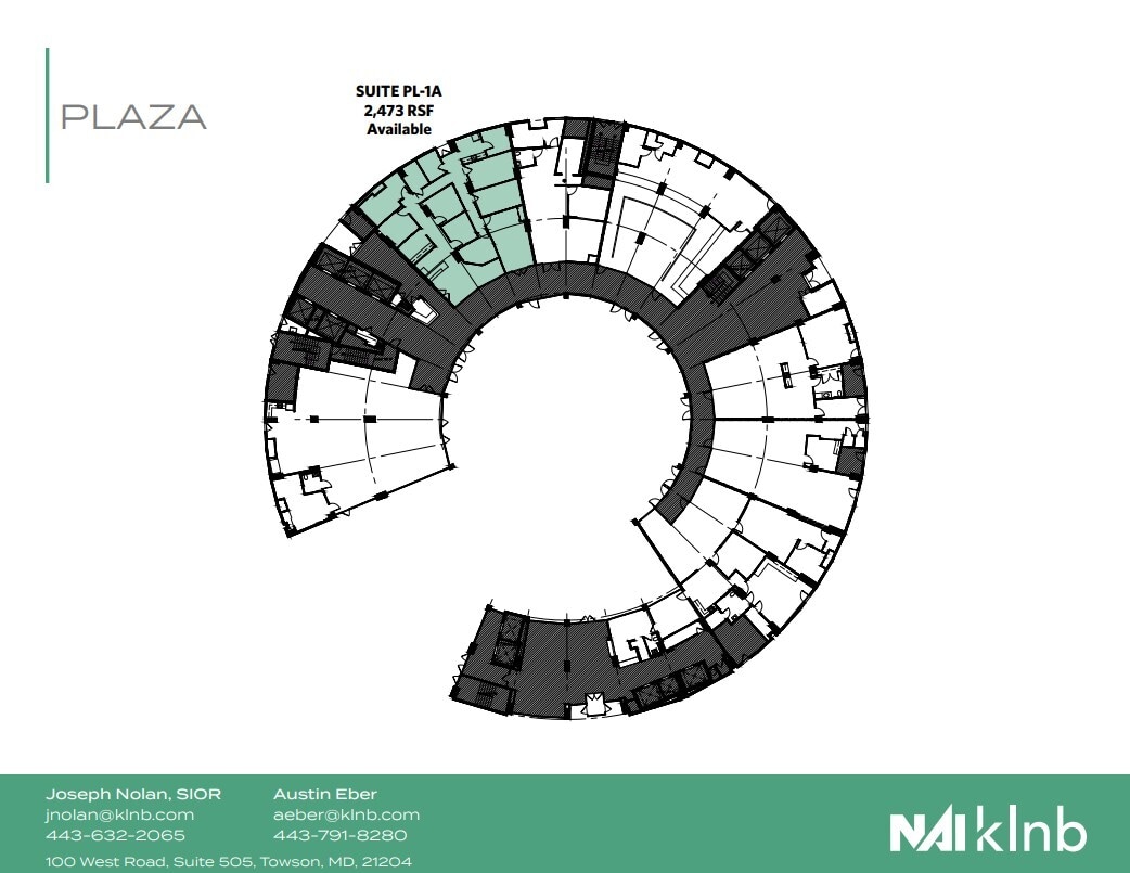 300 E Joppa Rd, Towson, MD for lease Floor Plan- Image 1 of 1