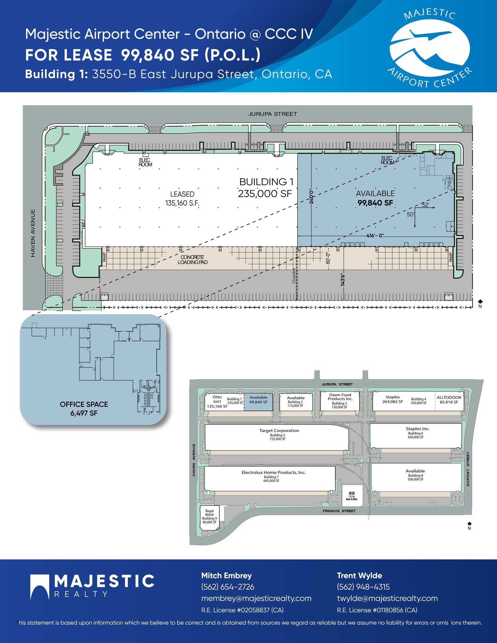 3550 E Jurupa St, Ontario, CA for lease Site Plan- Image 1 of 1
