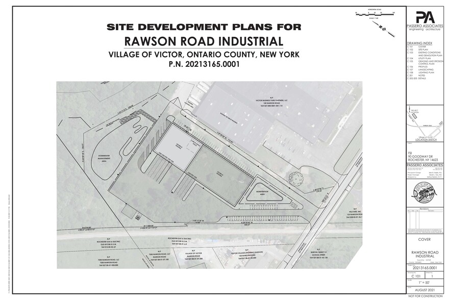 148 Rawson Rd, Victor, NY for lease - Site Plan - Image 1 of 3