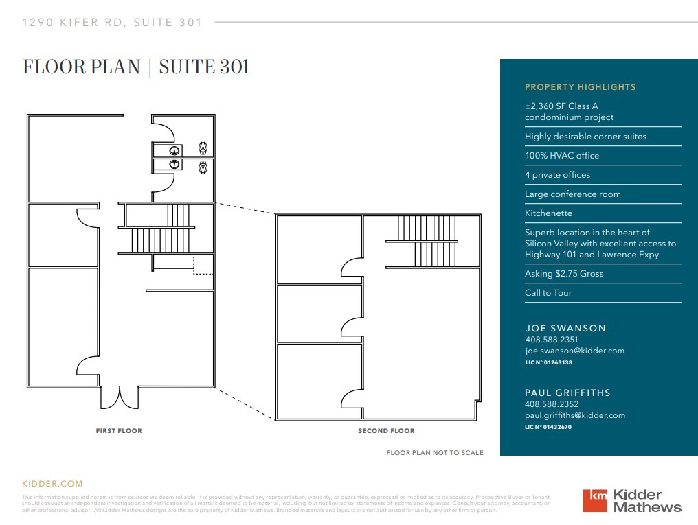 1290 Kifer Rd, Sunnyvale, CA for lease Floor Plan- Image 1 of 8