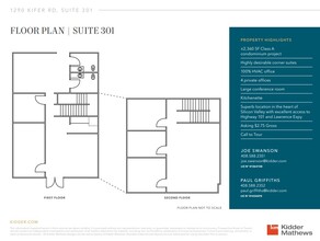 1290 Kifer Rd, Sunnyvale, CA for lease Floor Plan- Image 1 of 8