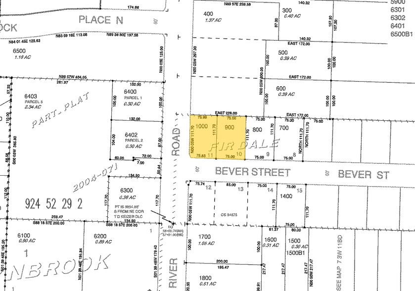 500 Bever Dr NE, Keizer, OR for lease - Plat Map - Image 2 of 3