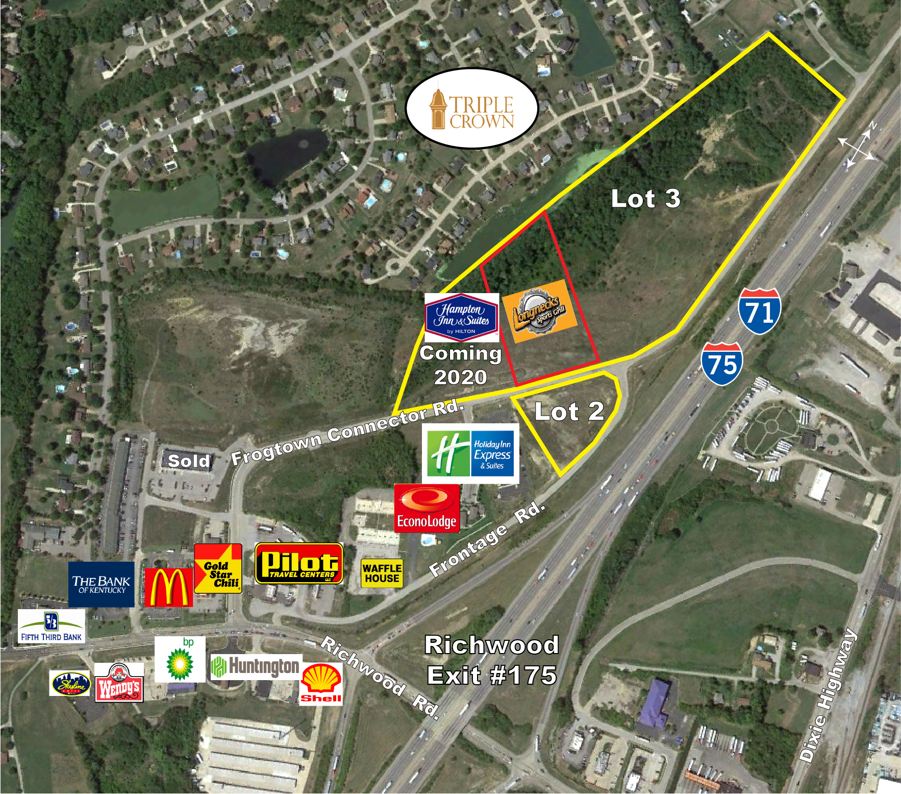 Interstates 71 & 75, Walton, KY 41094 Land Property for Sale