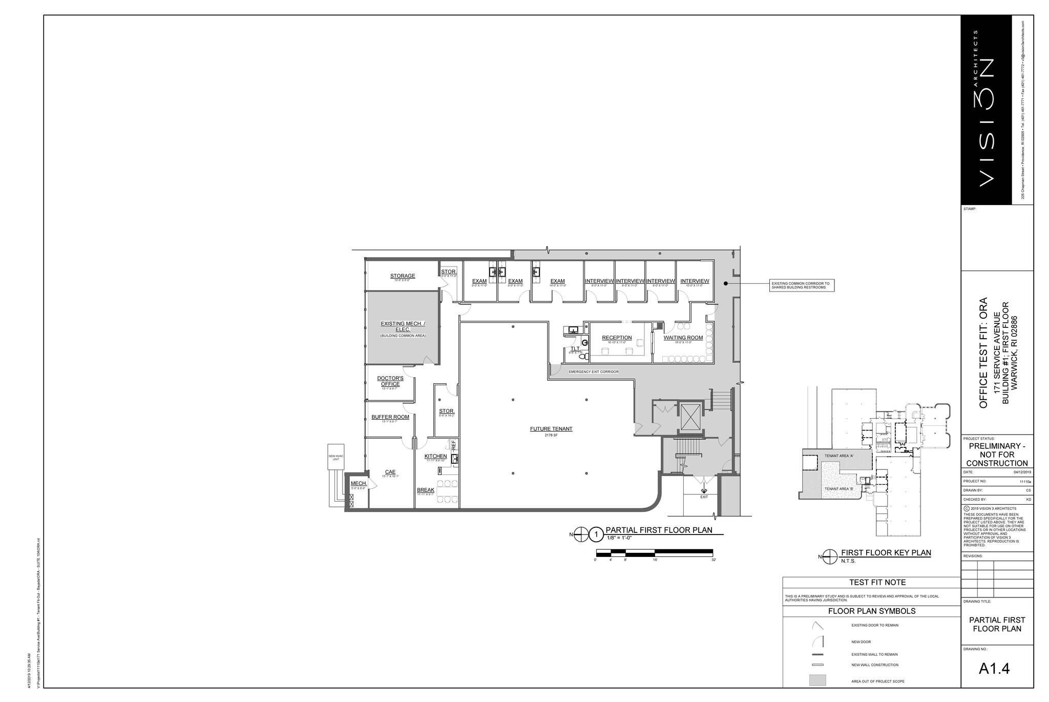 171 Service Ave, Warwick, RI for lease Floor Plan- Image 1 of 1