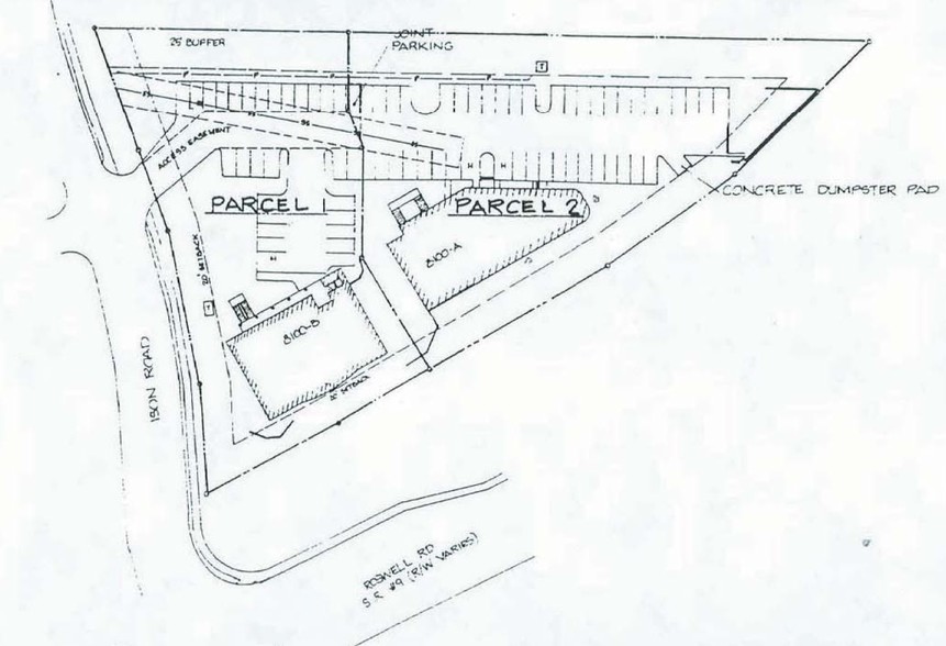 8100 Roswell Rd, Atlanta, GA for lease - Site Plan - Image 2 of 2