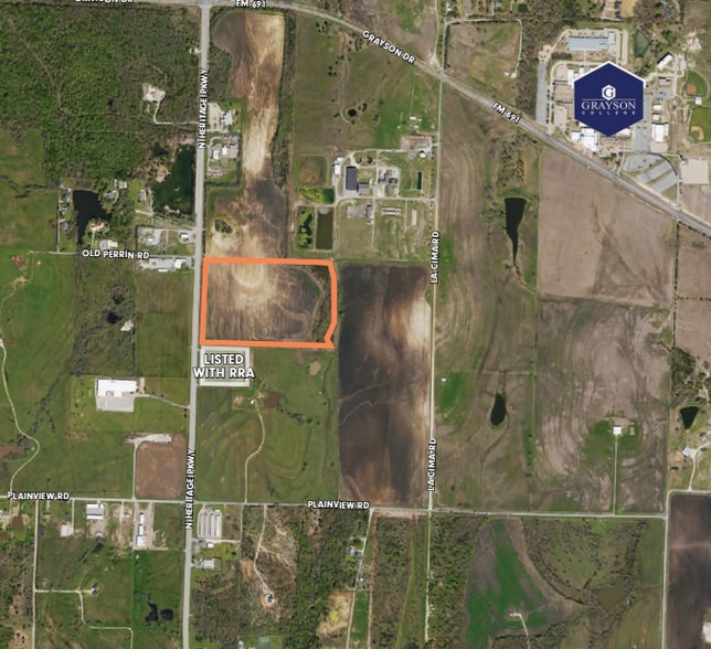 SEQ FM 1417 & FM 691, Sherman, TX for sale - Aerial - Image 2 of 3