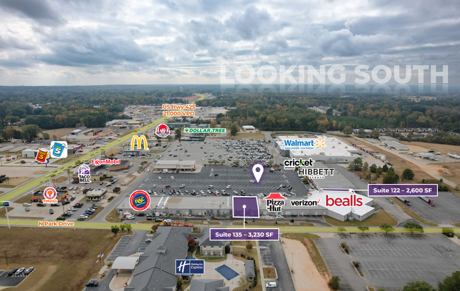 101-200 N Park Dr, Monticello, AR for lease - Building Photo - Image 3 of 9