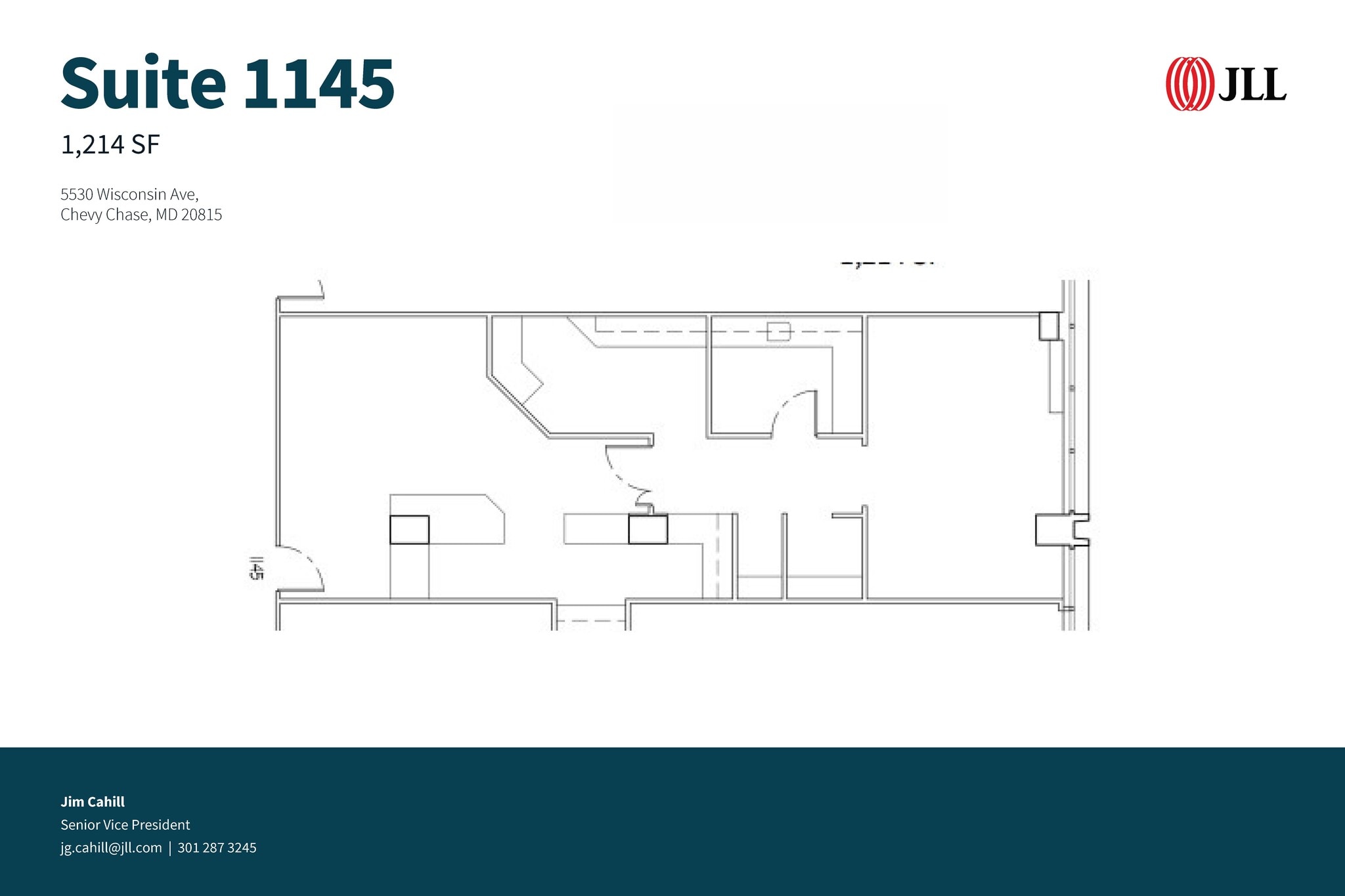 5530 Wisconsin Ave, Chevy Chase, MD for lease Floor Plan- Image 1 of 1