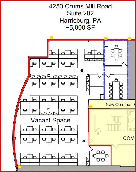 4250 Crums Mill Rd, Harrisburg, PA for lease Floor Plan- Image 1 of 1