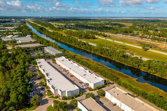 575 NW Mercantile Pl, Port Saint Lucie, FL - aerial  map view