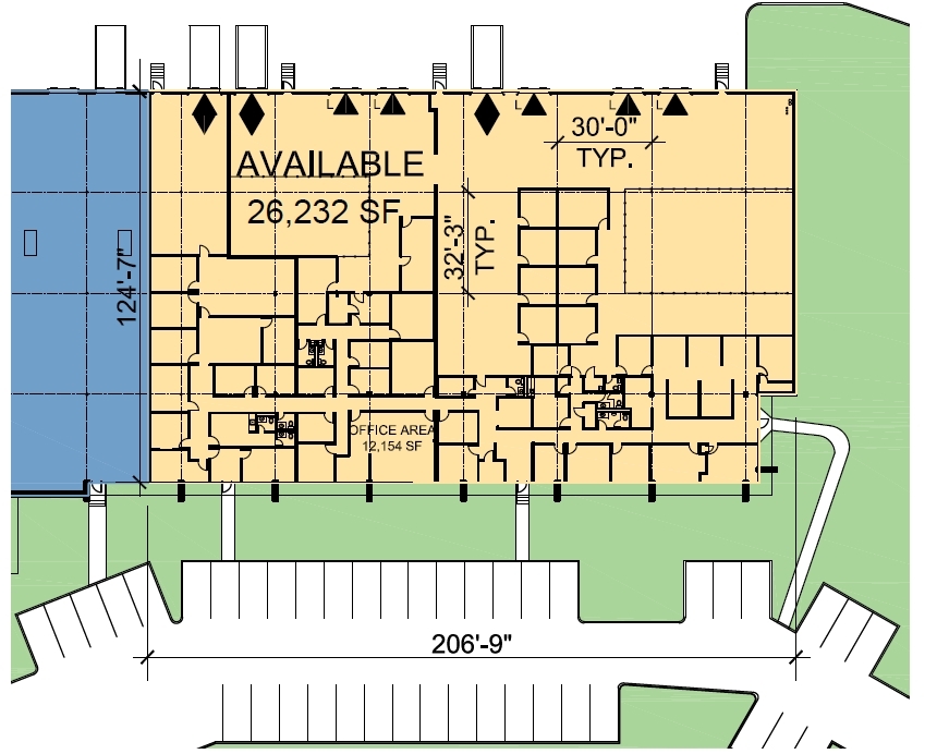 3701-3749 Yale St, Houston, TX for lease Site Plan- Image 1 of 1