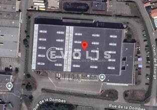 555 Rue De La Dombes, Miribel, AIN - AERIAL map view