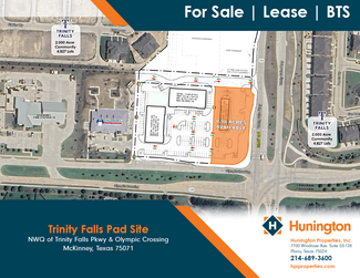 More details for NWQ of Trinity Falls Pkwy & Olympic Crossing, McKinney, TX - Land for Lease