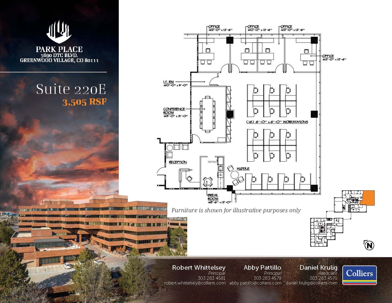 5690 DTC Blvd, Greenwood Village, CO for lease Floor Plan- Image 1 of 1