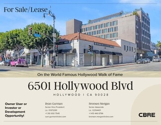 More details for 6501 Hollywood Blvd, Hollywood, CA - Retail for Sale