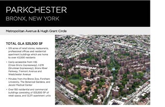 1410-1491 Metropolitan Ave, Bronx, NY - AERIAL map view