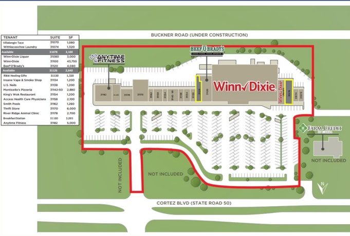 31070 Cortez Blvd, Brooksville, FL for lease - Site Plan - Image 2 of 10