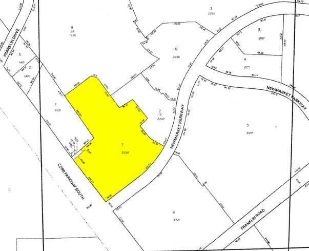 2250 New Market Pky SE, Marietta, GA for lease - Plat Map - Image 2 of 6