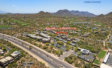 10037 E Dynamite Blvd, Scottsdale, AZ - aerial  map view - Image1