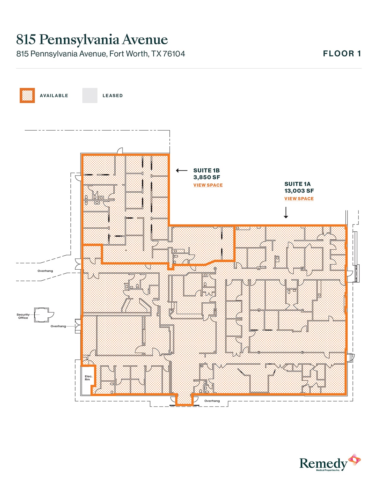 815 Pennsylvania Ave, Fort Worth, TX for lease Floor Plan- Image 1 of 1