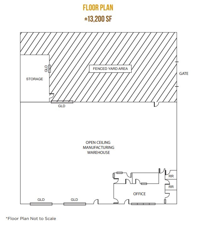 354 Martin Ave, Santa Clara, CA for lease Floor Plan- Image 1 of 1