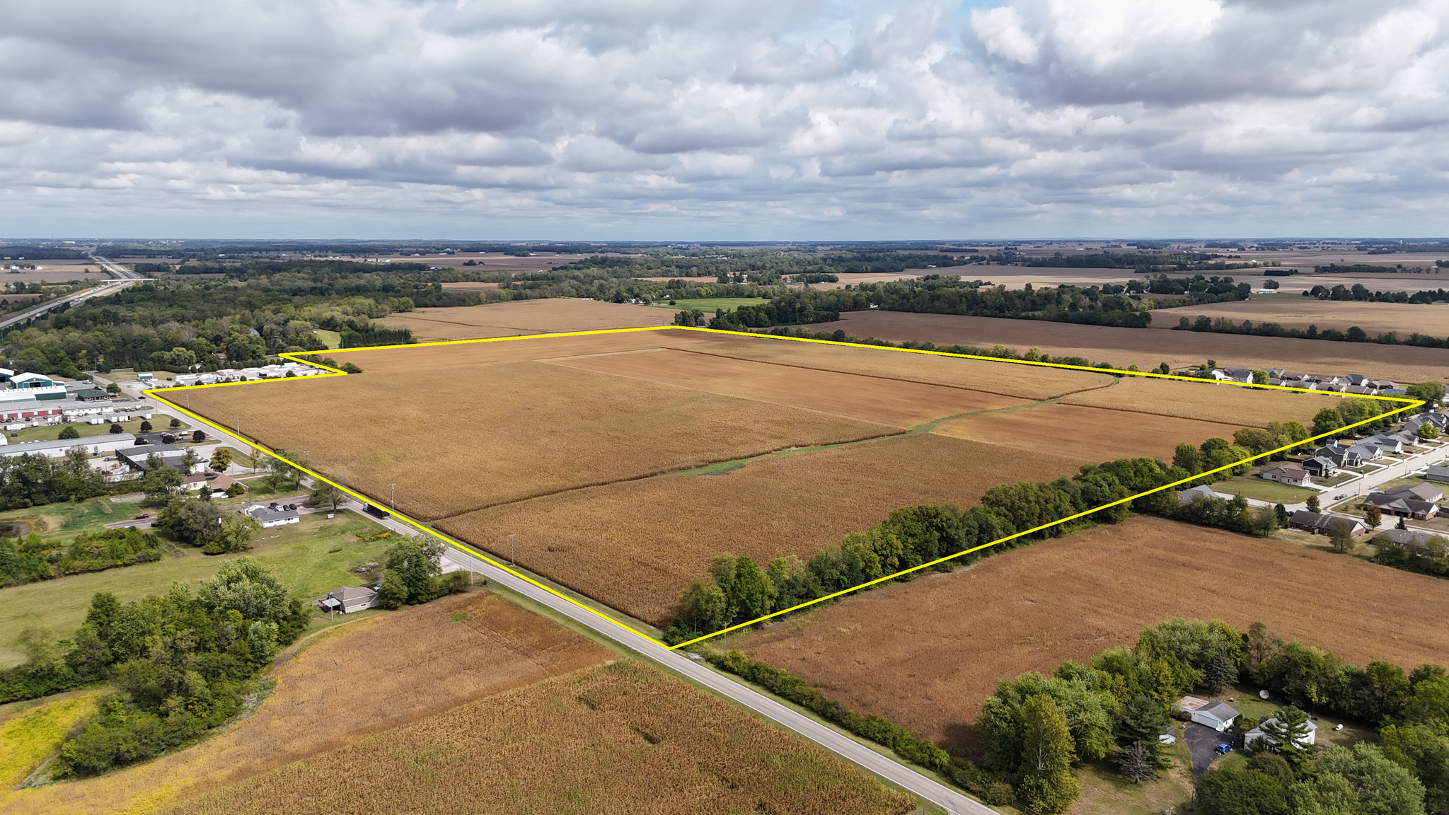 Looney Rd, Piqua, OH for sale Aerial- Image 1 of 7