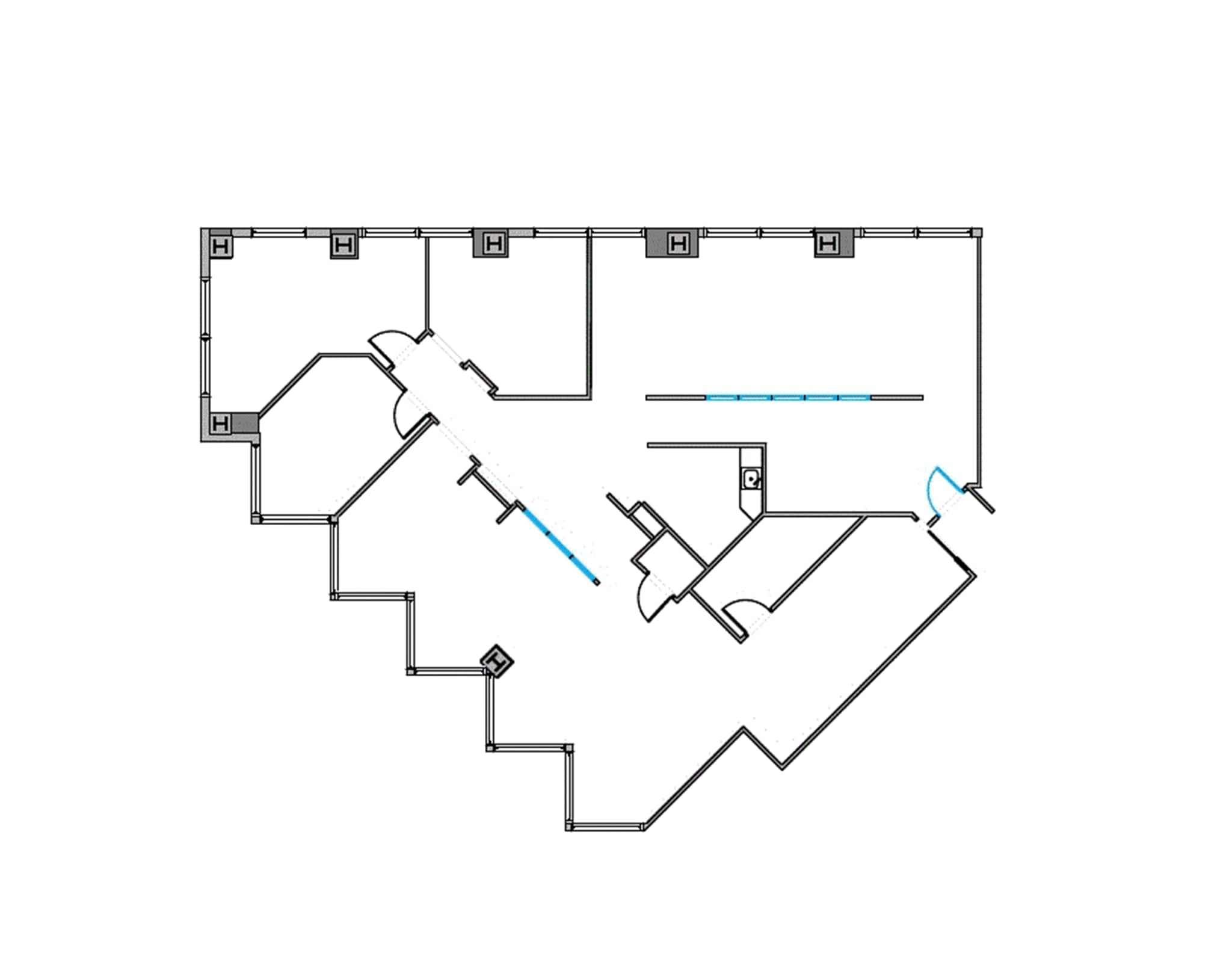 1910 Pacific Ave, Dallas, TX for lease Floor Plan- Image 1 of 1