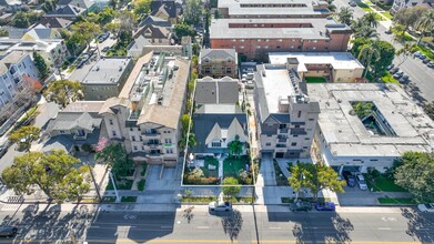 1256 W Adams Blvd, Los Angeles, CA - aerial  map view - Image1