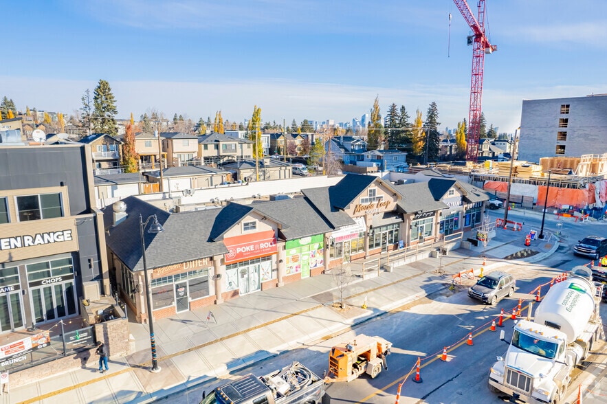 2008 33rd Ave SW, Calgary, AB for lease - Aerial - Image 2 of 2