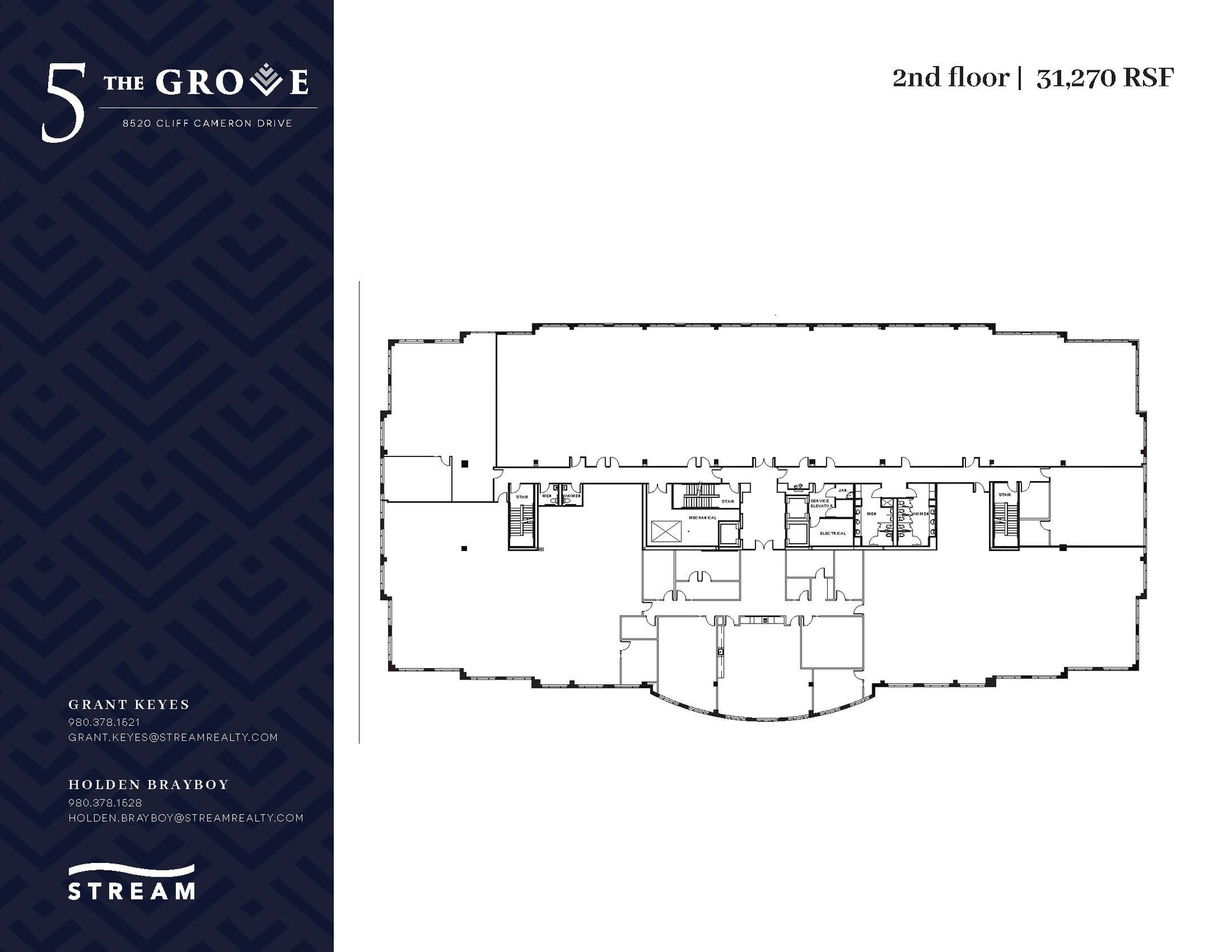 8520 Cliff Cameron Dr, Charlotte, NC for lease Floor Plan- Image 1 of 3