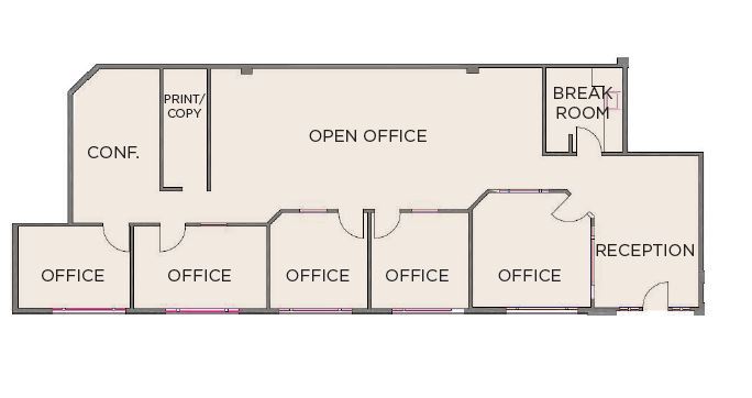 1775 Hancock St, San Diego, CA for lease Floor Plan- Image 1 of 1