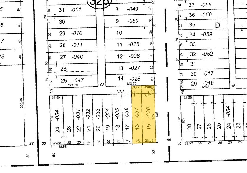 3632 W 95th St, Evergreen Park, IL for lease - Plat Map - Image 3 of 4