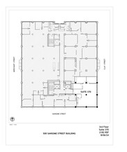 500 Sansome St, San Francisco, CA for lease Site Plan- Image 1 of 2