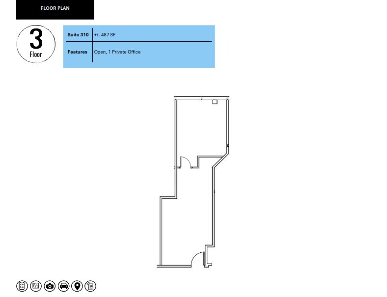 3465 Camino Del Rio S, San Diego, CA for lease Floor Plan- Image 1 of 1