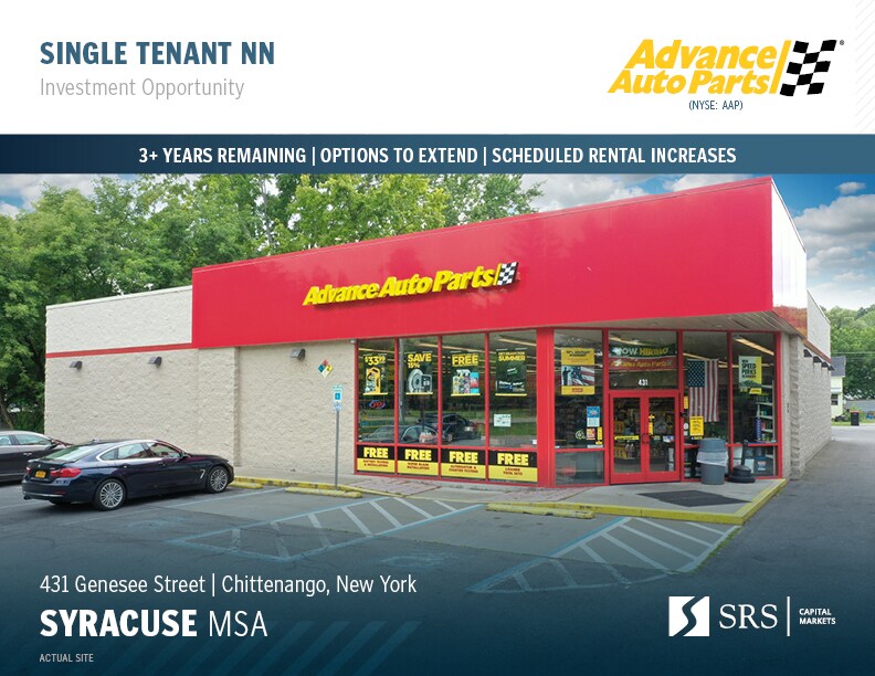 431 Genesee St, Chittenango, NY 13037 Advance Auto Parts 3+yrs