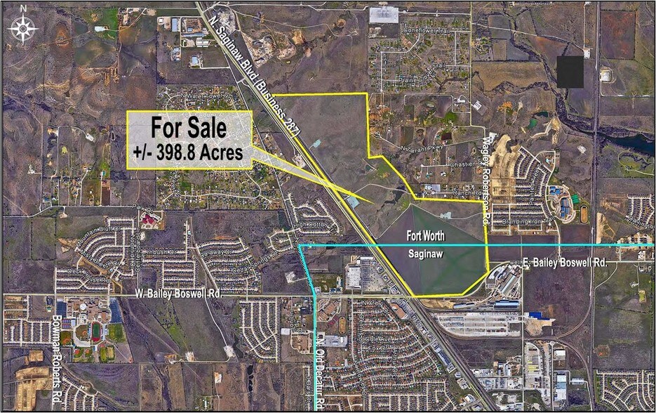 Nec Saginaw Boulevard & Bailey Boswell, Fort Worth, TX 76179