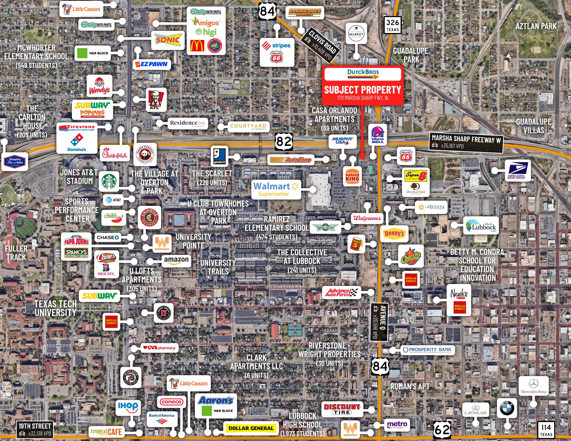 1711 Marsha Sharp Fwy, Lubbock, TX 79415 Dutch Bros Coffee