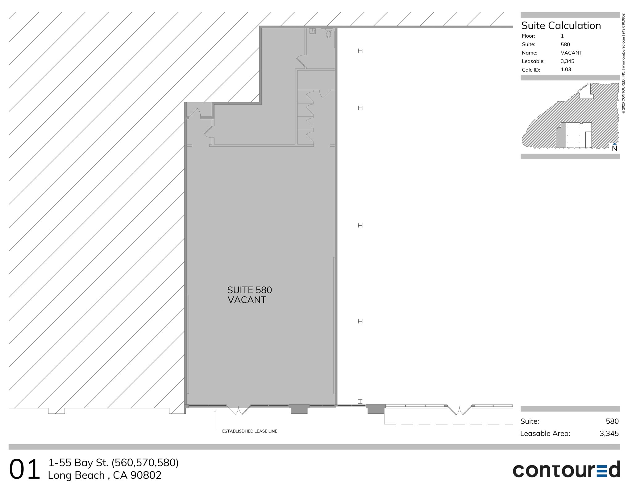 95 S Pine Ave, Long Beach, CA for lease Site Plan- Image 1 of 1