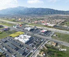 16213 S. Highland Ave. Ave, Fontana, CA - AERIAL  map view
