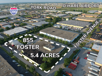 More details for 855 Foster Ave, Bensenville, IL - Industrial for Lease