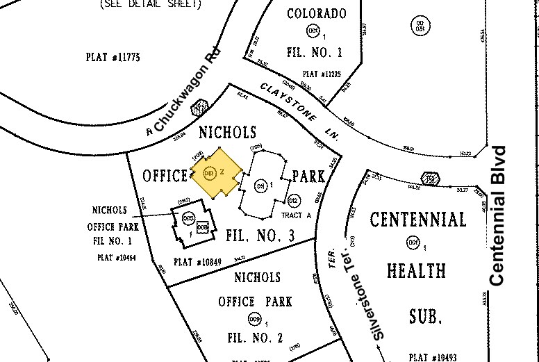 2139 Chuckwagon Rd, Colorado Springs, CO for sale - Plat Map - Image 1 of 1