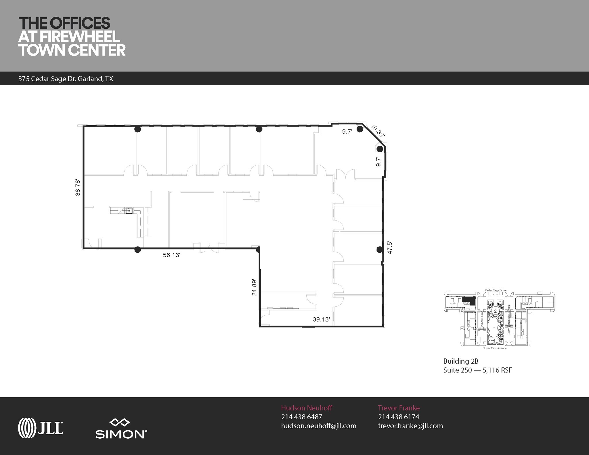 245 Cedar Sage Dr, Garland, TX for lease Floor Plan- Image 1 of 1