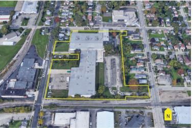 435 6th St, Menasha, WI for lease - Aerial - Image 2 of 9