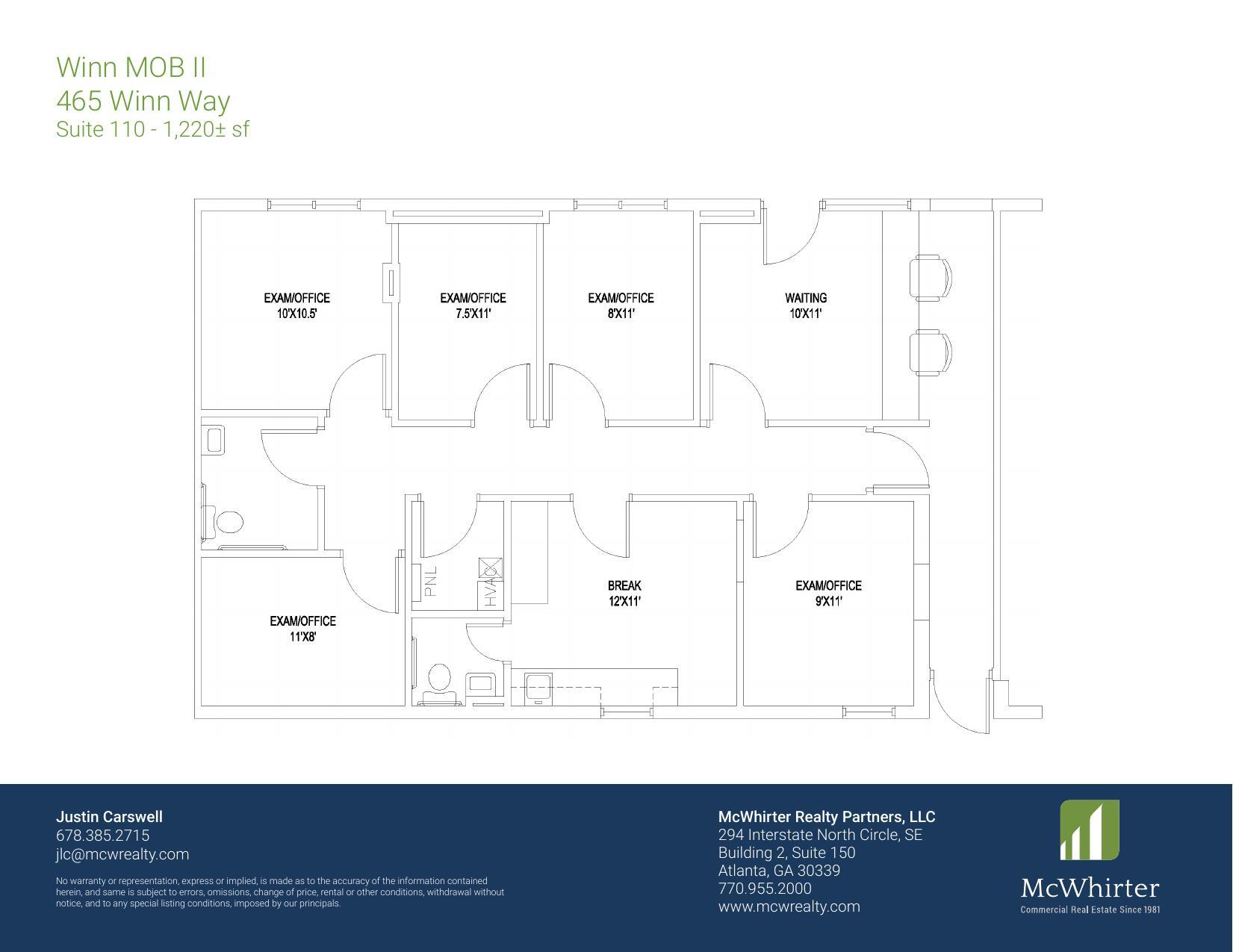 465 Winn Way, Decatur, GA for lease Floor Plan- Image 1 of 1