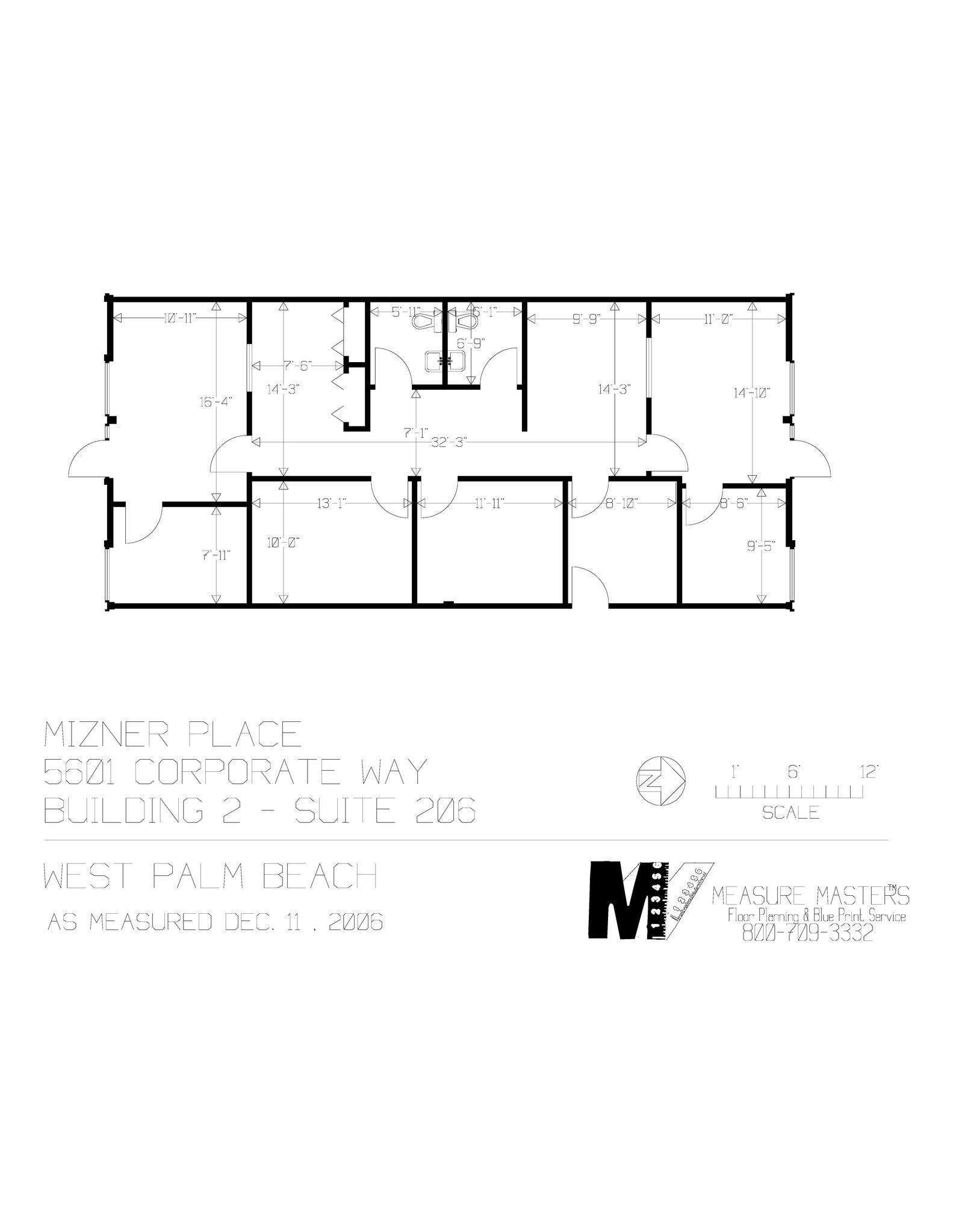 5601 Corporate Way, West Palm Beach, FL for lease Floor Plan- Image 1 of 1