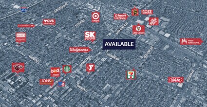 14435 Sherman Way, Van Nuys, CA - AERIAL  map view