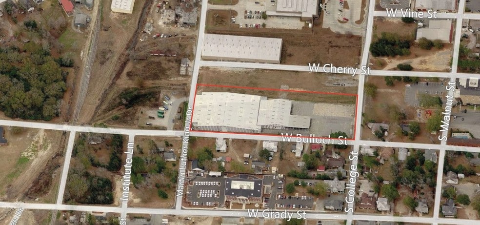 91 S College St, Statesboro, GA for lease - Aerial - Image 3 of 17