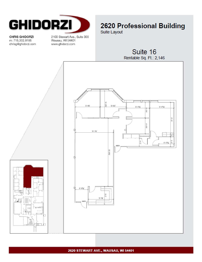 2620 Stewart Ave, Wausau, WI for lease Floor Plan- Image 1 of 1