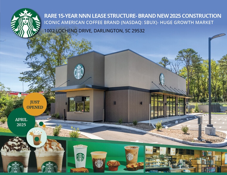 Starbucks, Darlington, SC for sale - Building Photo - Image 1 of 3