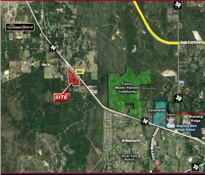 FM 1774, Plantersville, TX 77363 Land for Sale